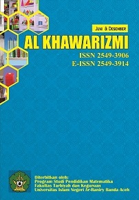 Al Khawarizmi: Jurnal Pendidikan dan Pembelajaran Matematika
